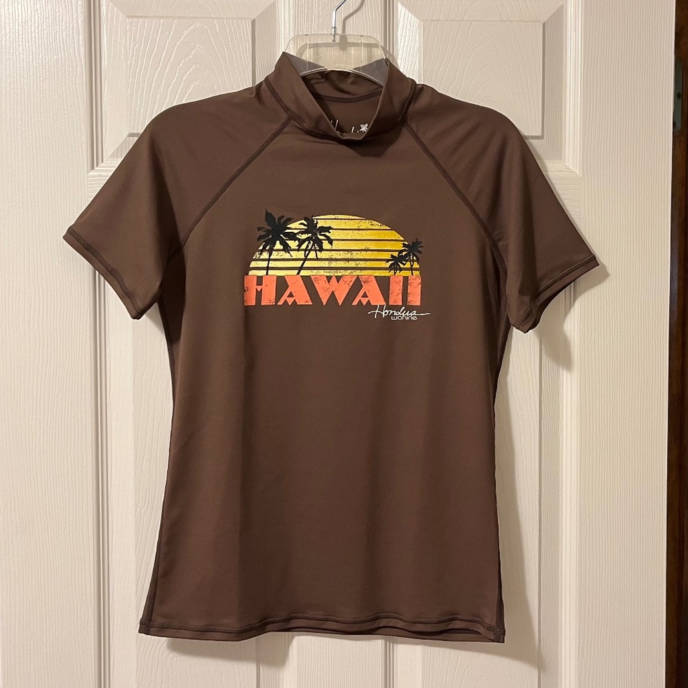 Honolua Wahine Surf Rash Guard, UPF 35+